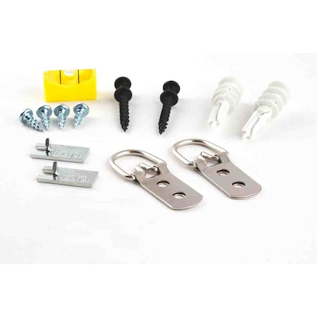 Hangman Heavy Duty D-Ring Hanging Kit, For Hanging D-Rings HDK